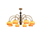 Ripe Persimmon Chandelier