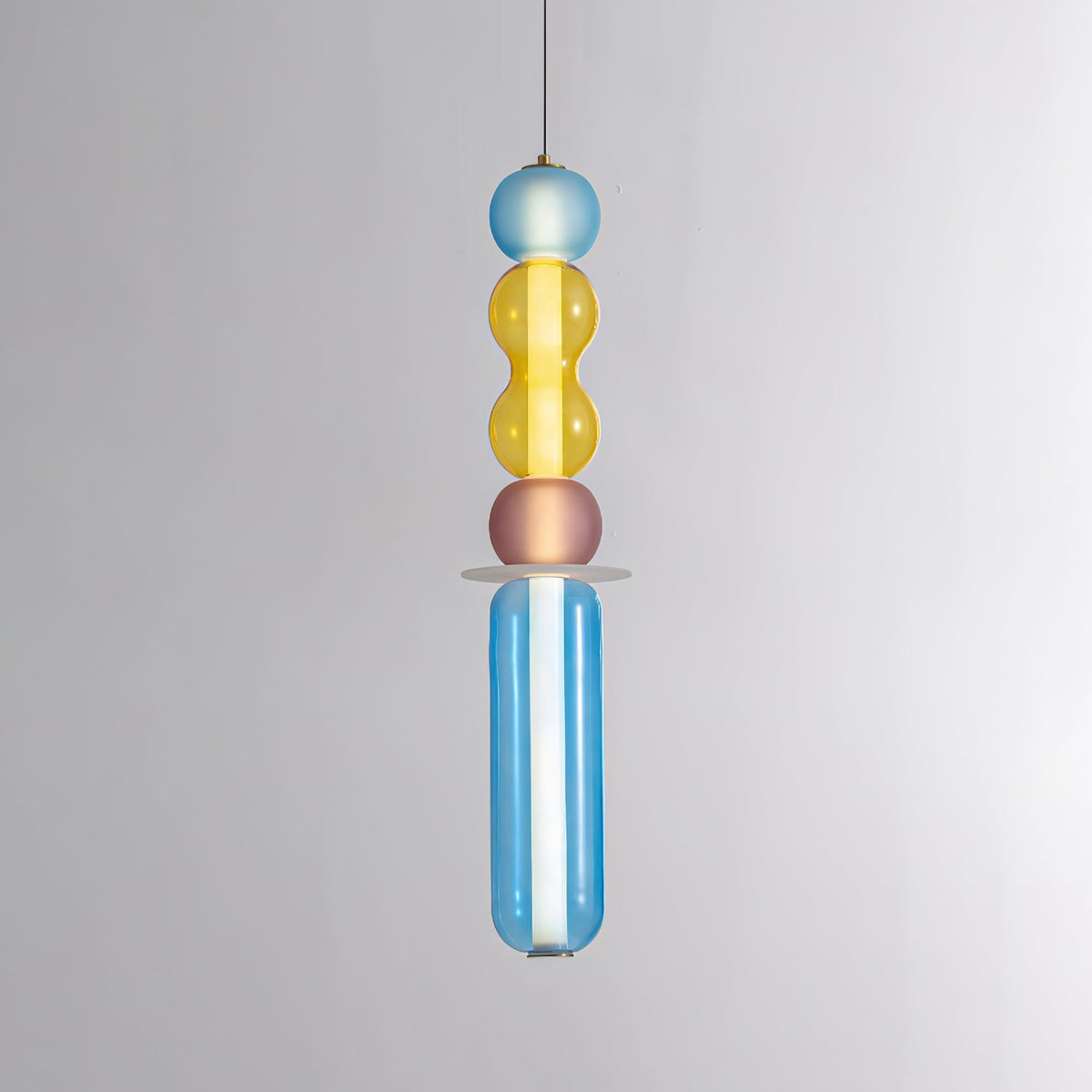 Ripple Series Pendant Lamp Model F Dia 15cm x H 70cm / ∅ 5.9″ x H 27.6″ / Warm Light Pendant light