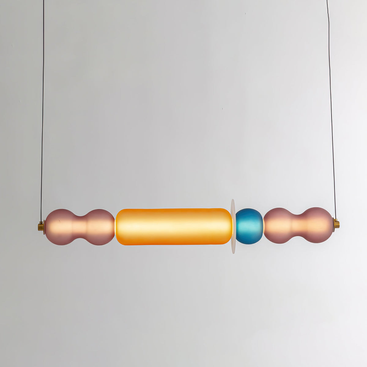 Ripple Series Pendant Lamp Model H L 85cm x H 15cm / L 33.5″ x H 5.9″ / Warm Light Pendant light