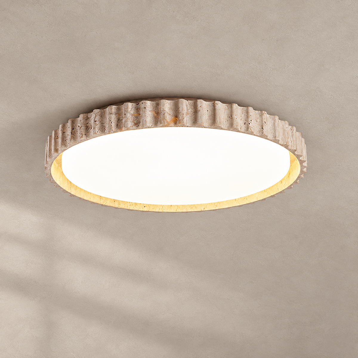 Riva Stone Ceiling Light
