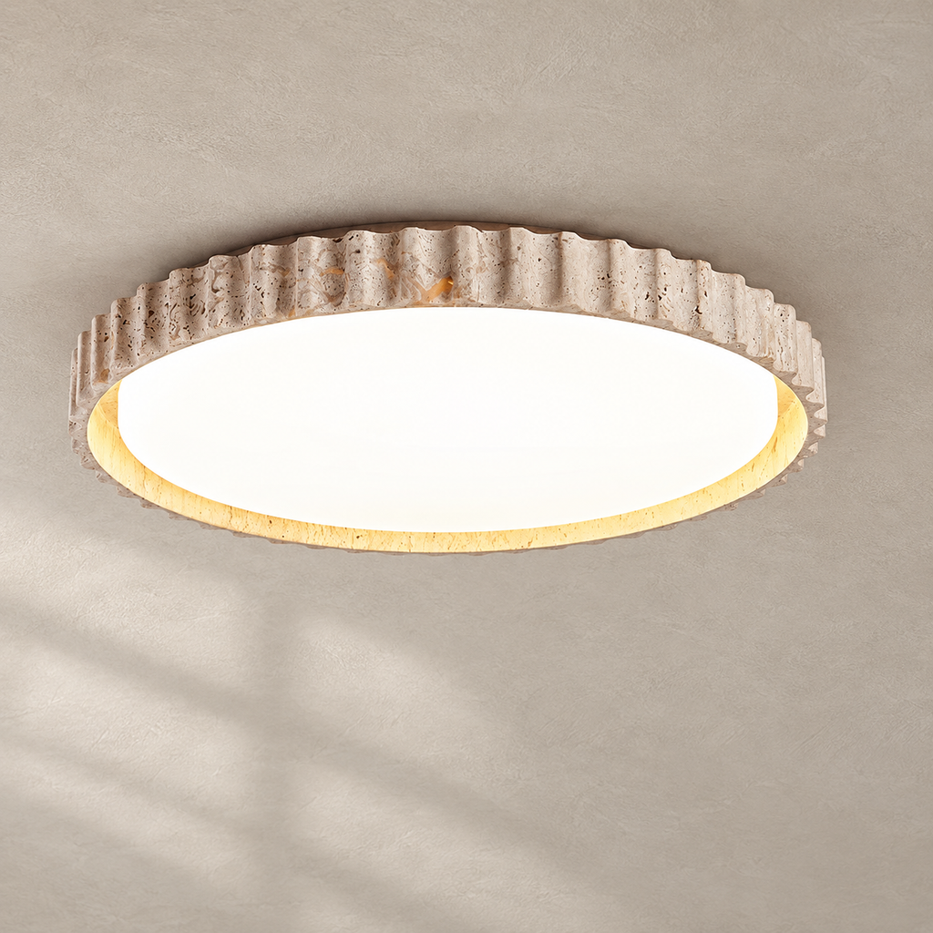 Riva Stone Ceiling Light