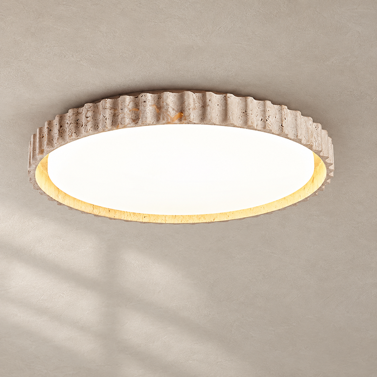 Riva Stone Ceiling Light