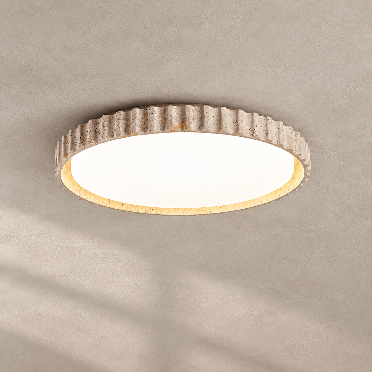 Riva Stone Ceiling Light