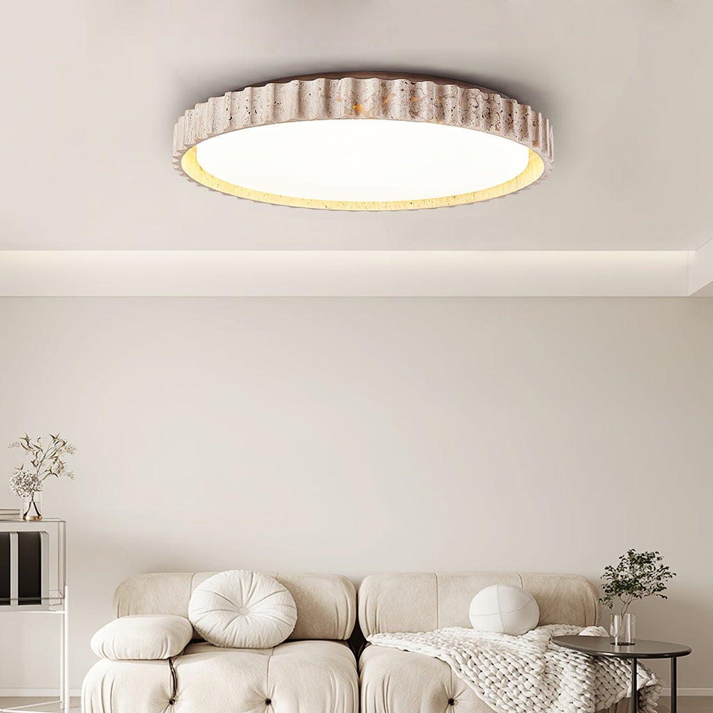 Riva Stone Ceiling Light