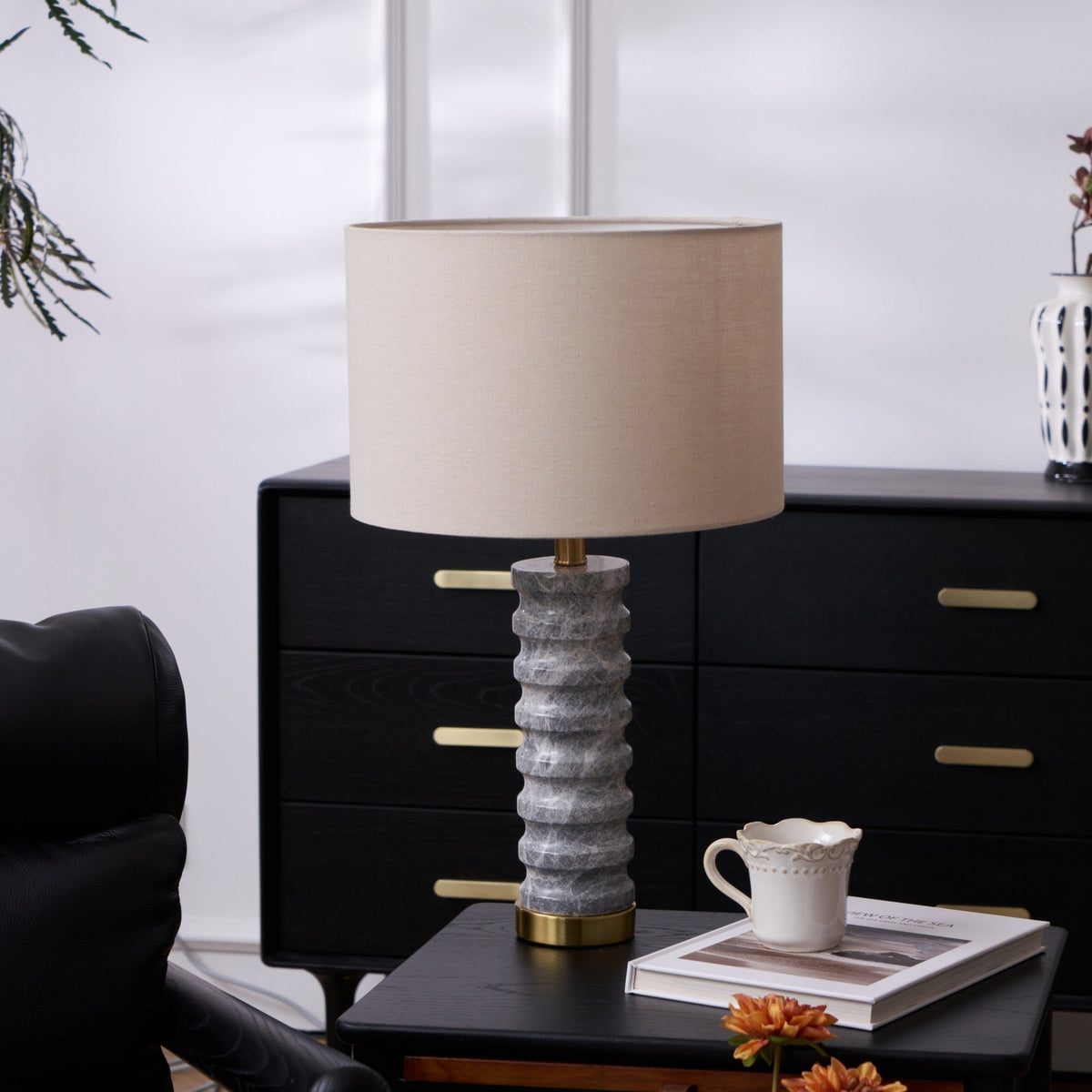 Rivara Stone Table Lamp