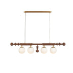 Roman Column Chandelier