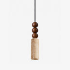 Rosary Bead Pendant Lamp