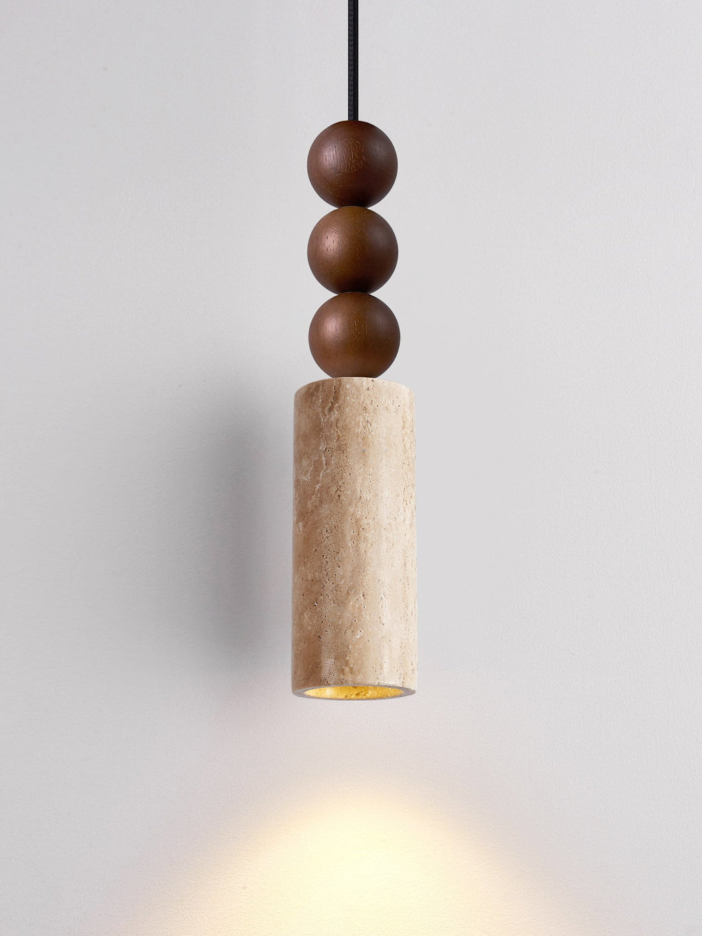 Rosary Bead Pendant Lamp