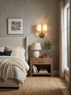 Cadence Alabaster Wall Sconce