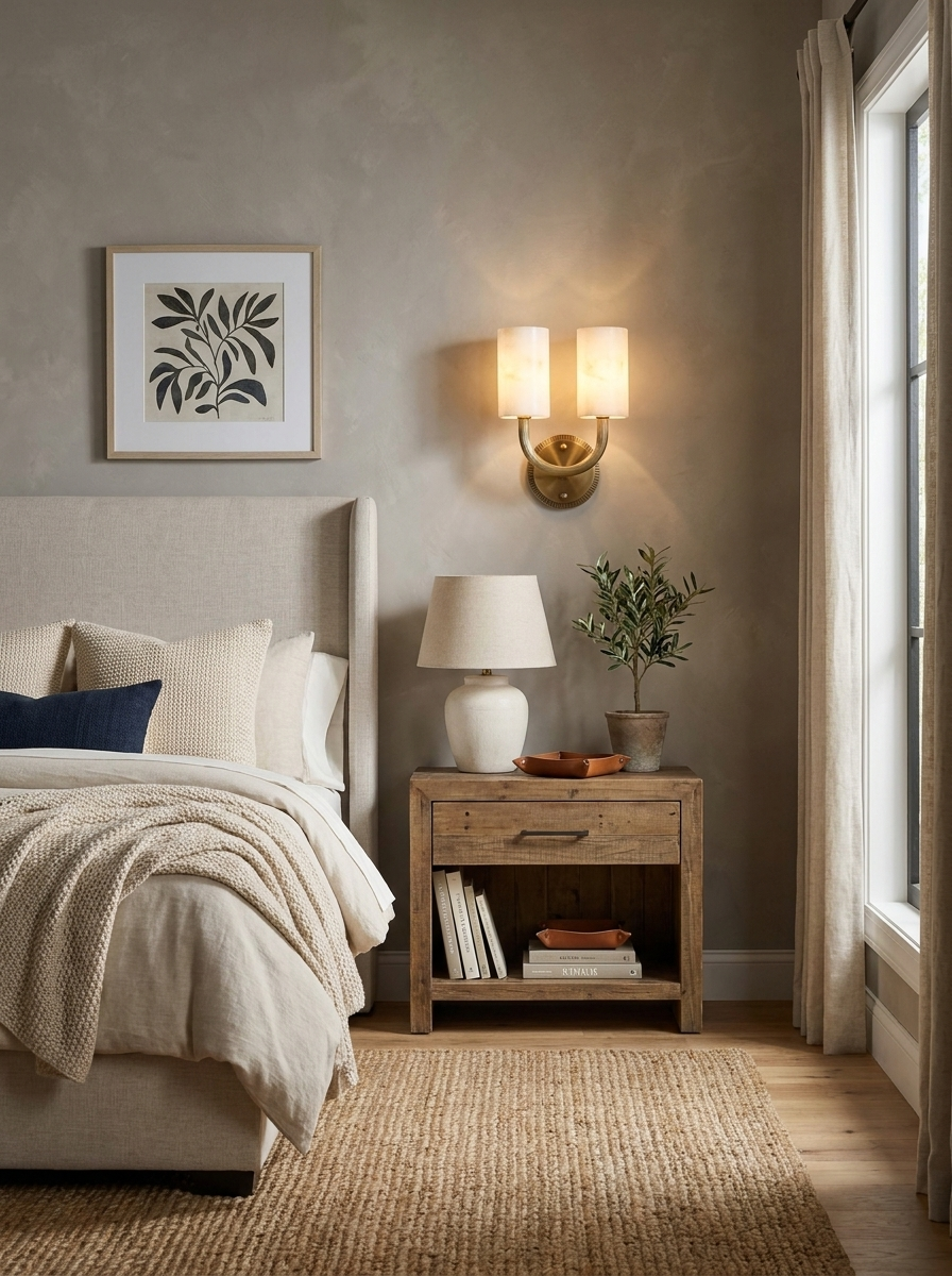 Cadence Alabaster Wall Sconce