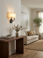 Cadence Alabaster Wall Sconce