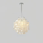 Round Shell Chandelier B