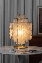 Round Shell Table Lamp