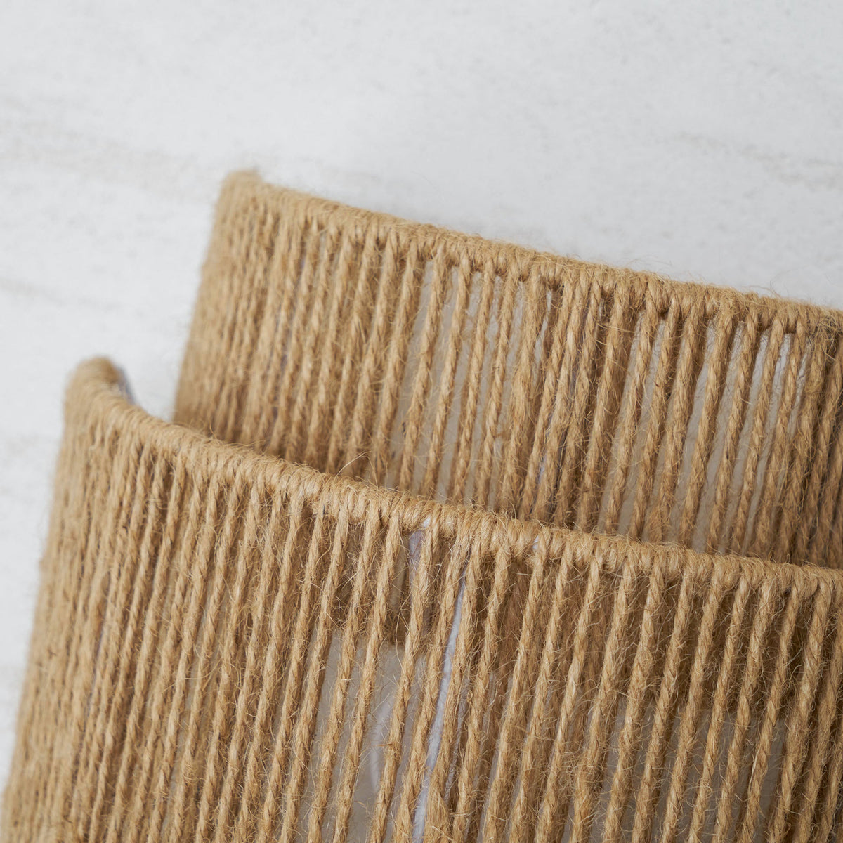 Rustic Weave Wall Lamp