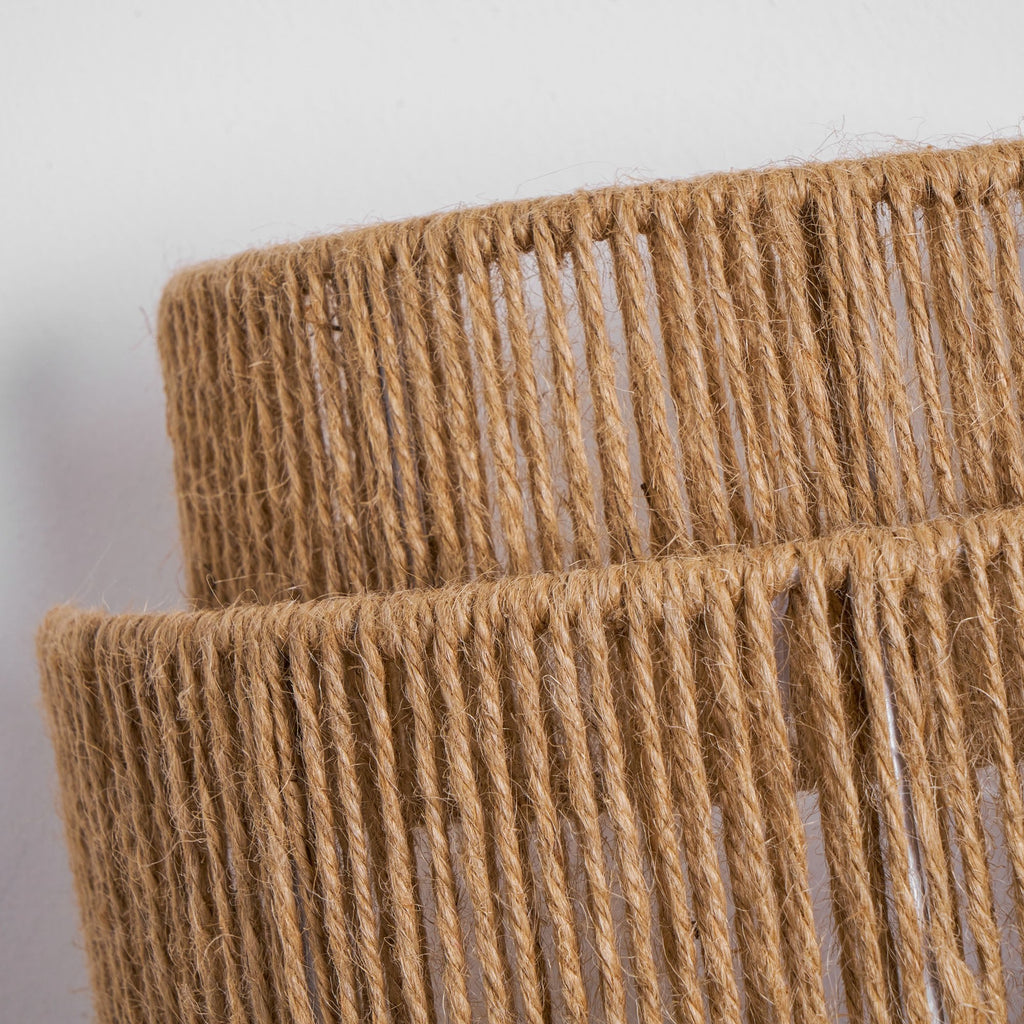 Rustic Weave Wall Lamp