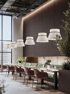 Sash Pleated Fabric Pendant Lamp