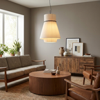 Sash Pleated Fabric Pendant Lamp