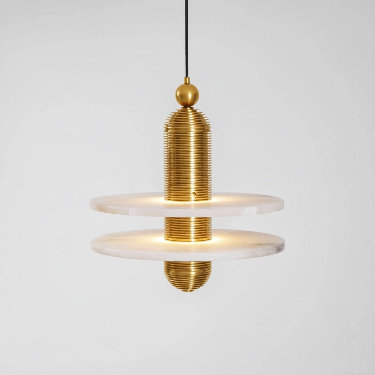 Saturn Alabaster Pendant Light