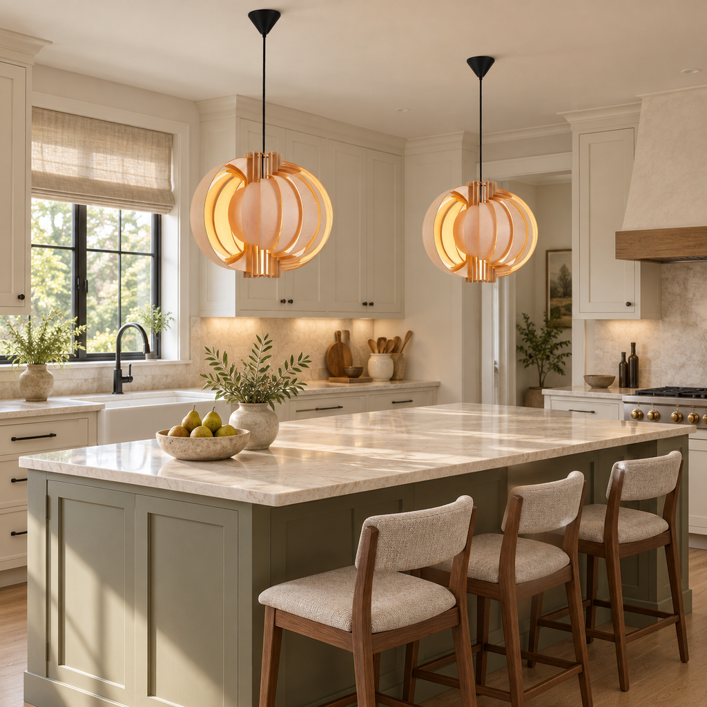 Saturn Ring Pendant Light