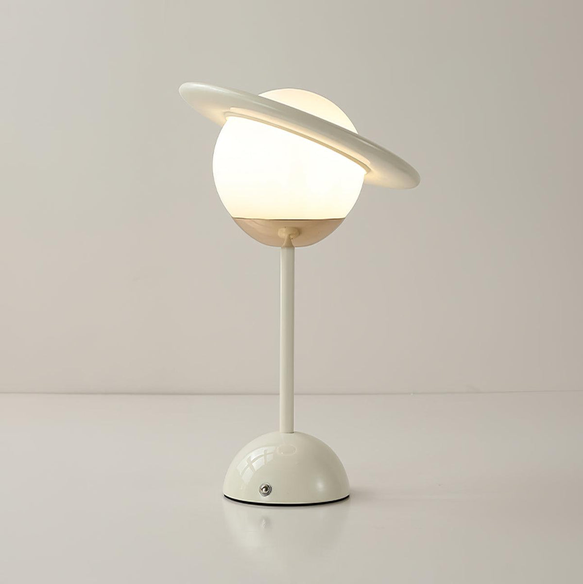 Saturn Planet Table Lamp ? 7.8″ x H 12.5″ / Dia 20cm x H 32cm / White / US Plug Table lamp