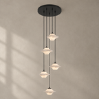 Saucer Alabaster Pendant Light