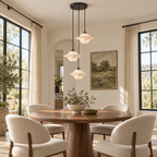 Saucer Alabaster Pendant Light
