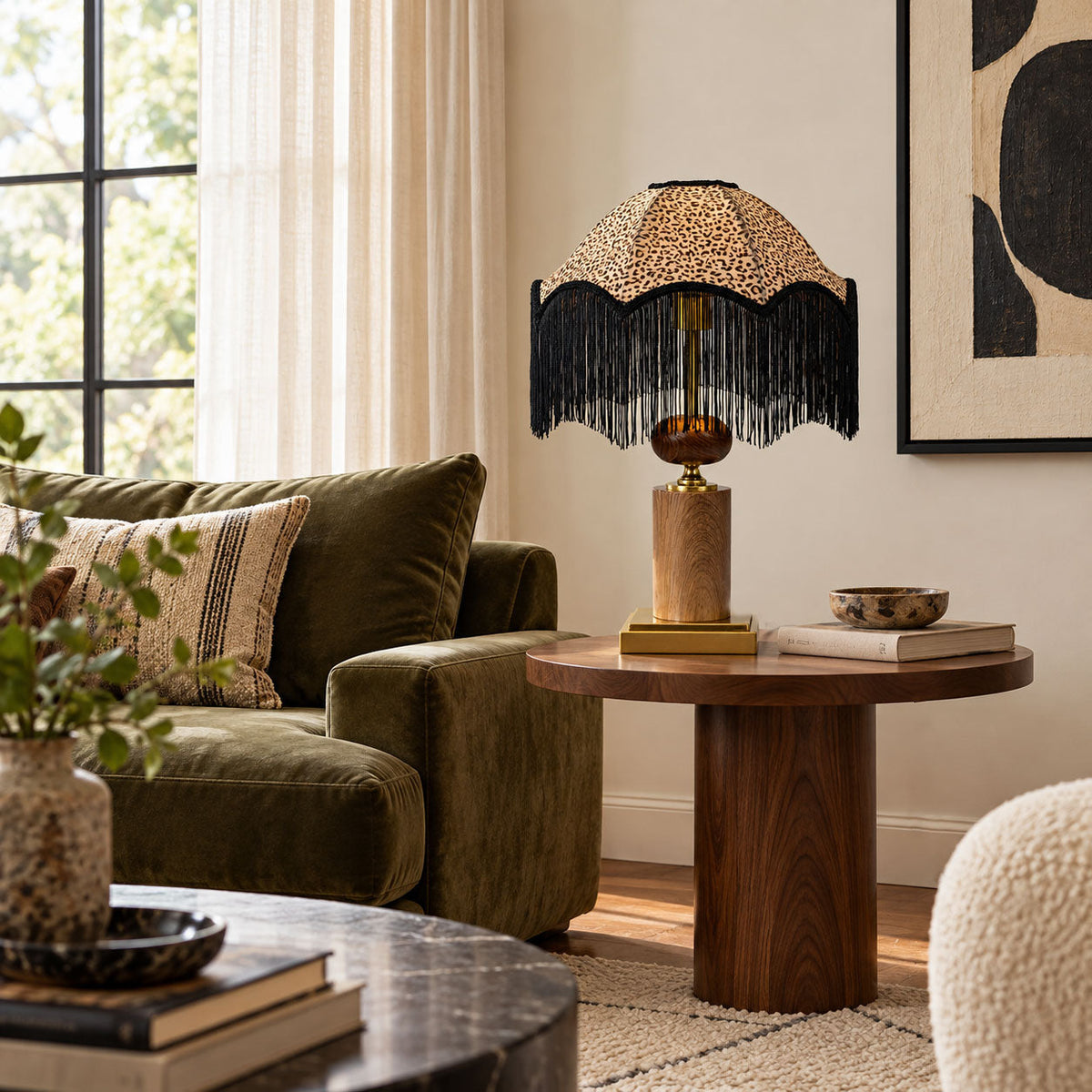 Savanna Fringe Table Lamp