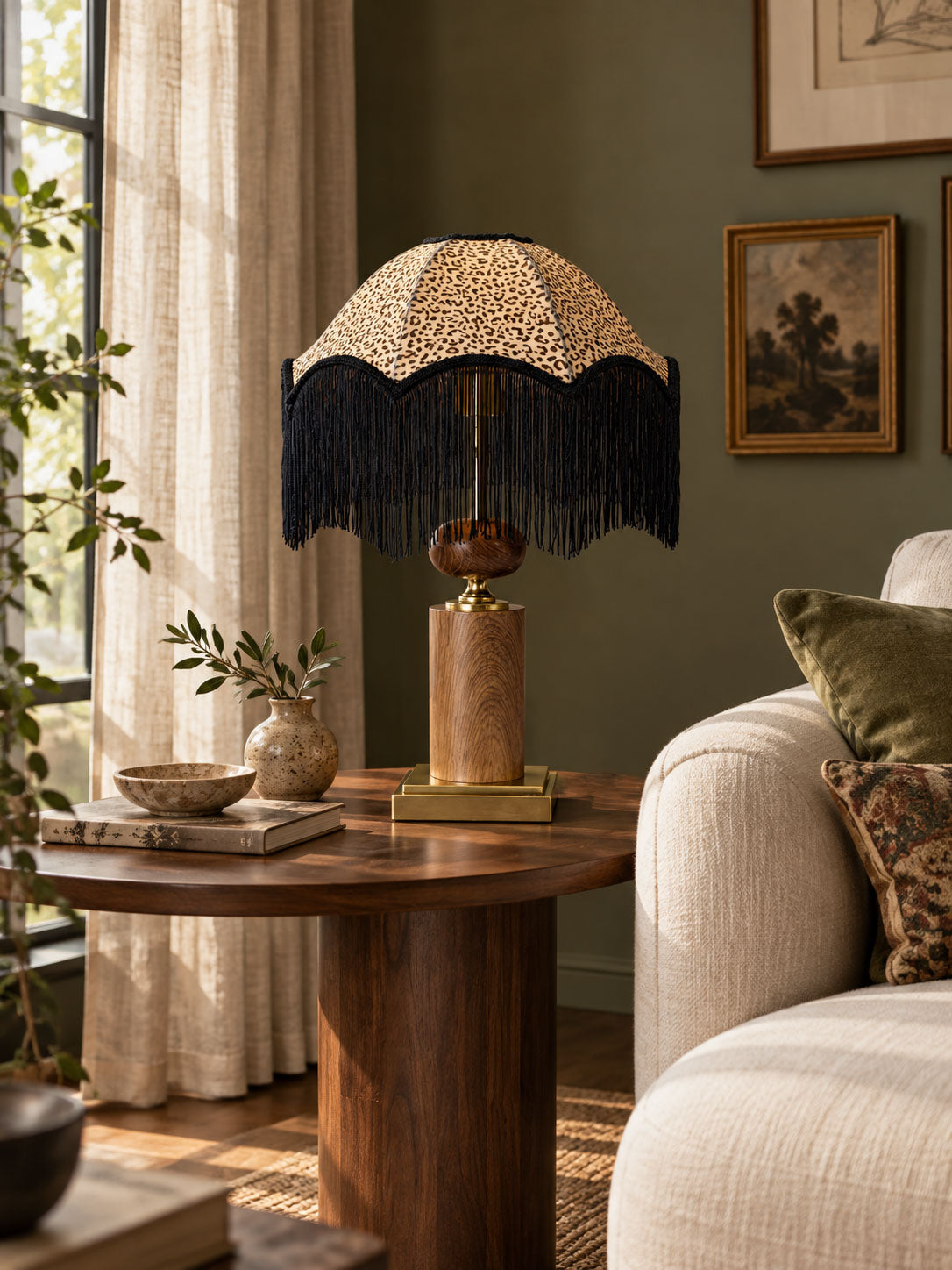 Savanna Fringe Table Lamp