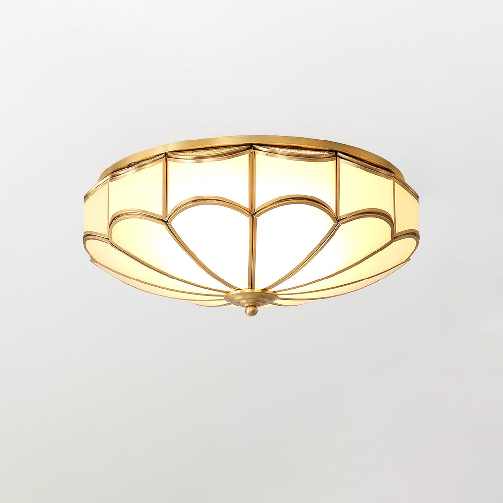 Scalloped Flush Ceiling Light Ceiling lamp