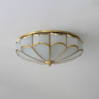 Scalloped Flush Ceiling Light Ceiling lamp