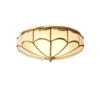 Scalloped Flush Ceiling Light Ceiling lamp