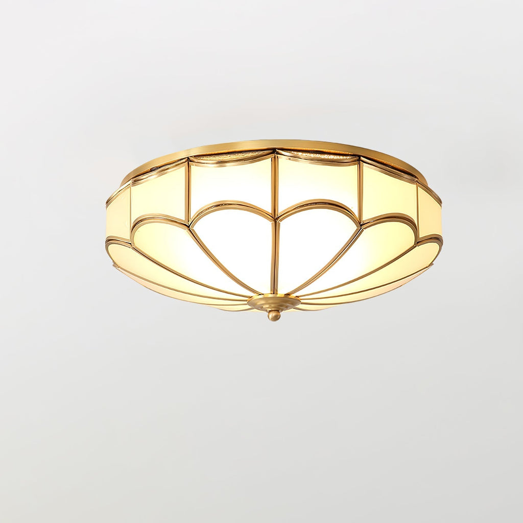 Scalloped Flush Ceiling Light Ceiling lamp