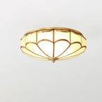 Scalloped Flush Ceiling Light Ceiling lamp