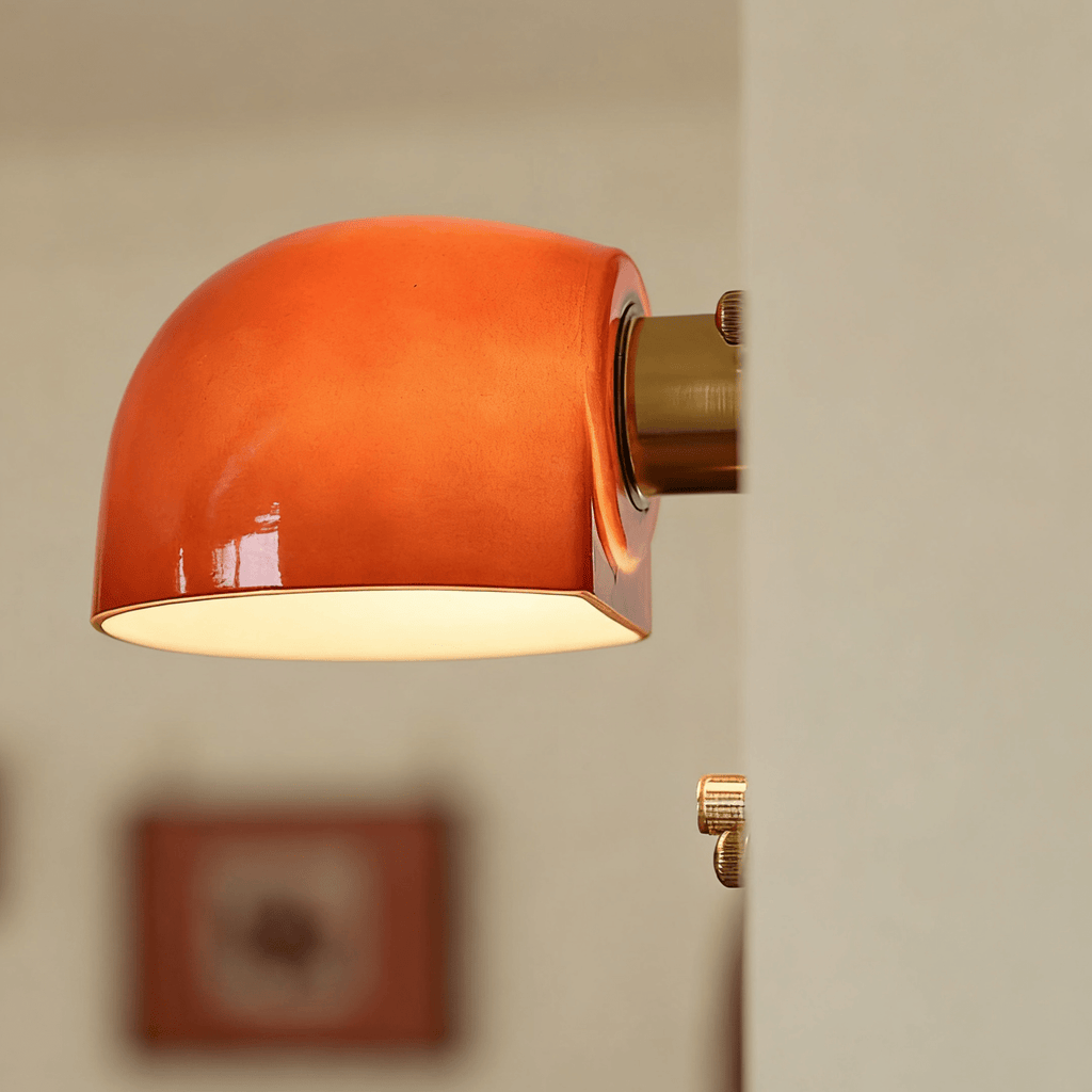 Scarlet Dome Wall Sconce