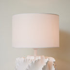 Sculptural Shell Inspired Table Lamp