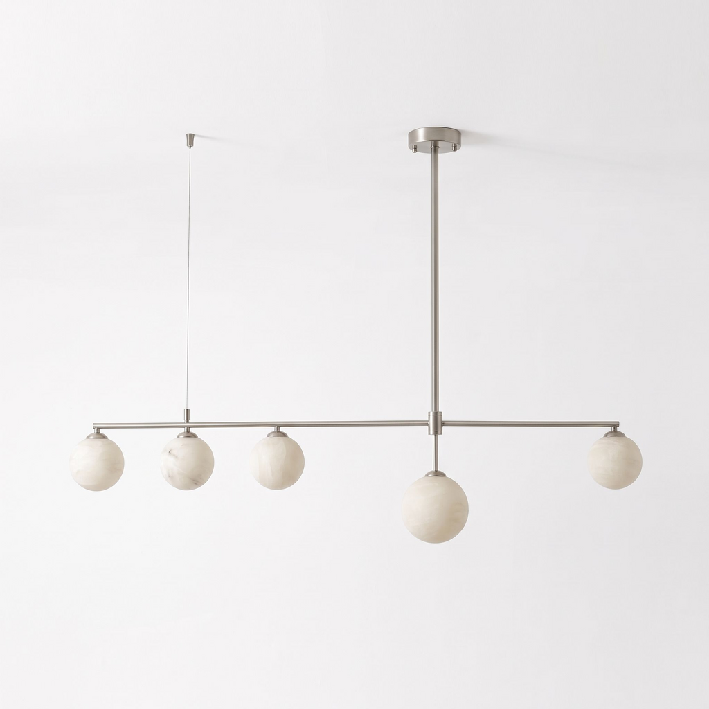 Seesaw Alabaster Chandelier
