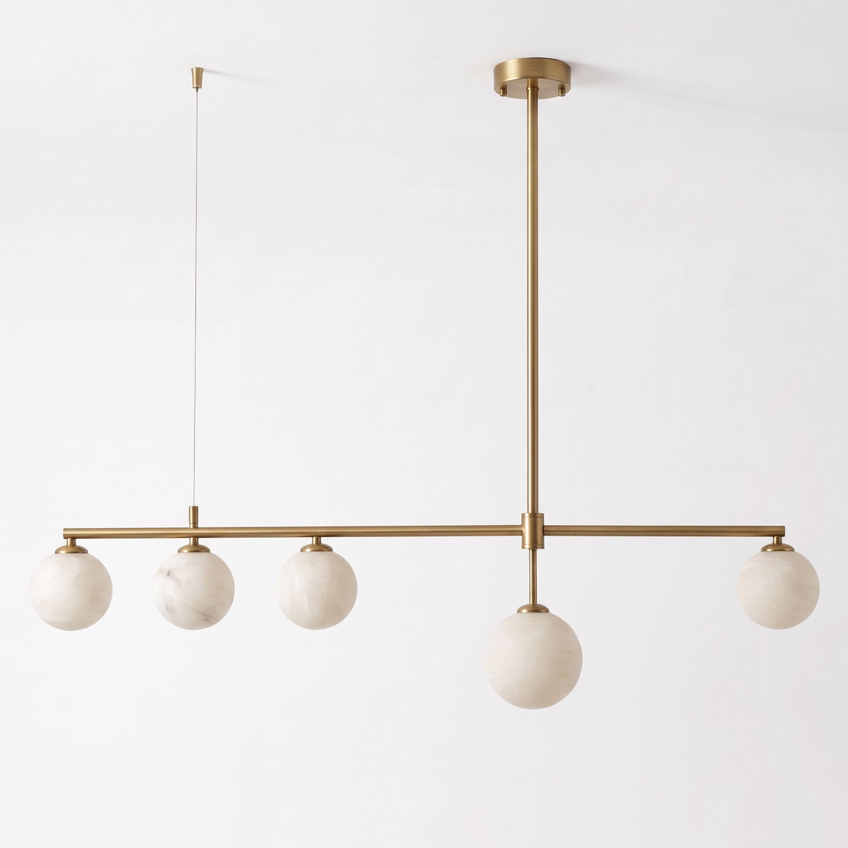 Seesaw Alabaster Chandelier