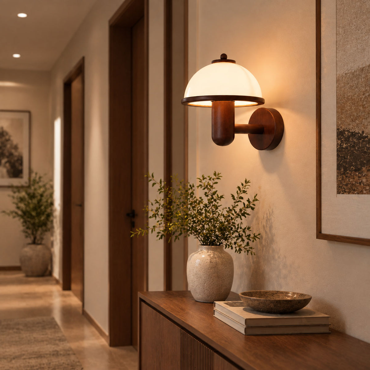 Seren Mushroom Wall Lamp