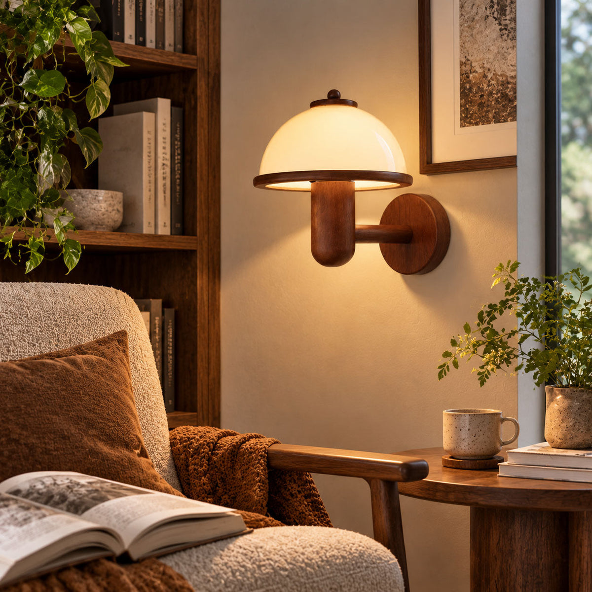 Seren Mushroom Wall Lamp