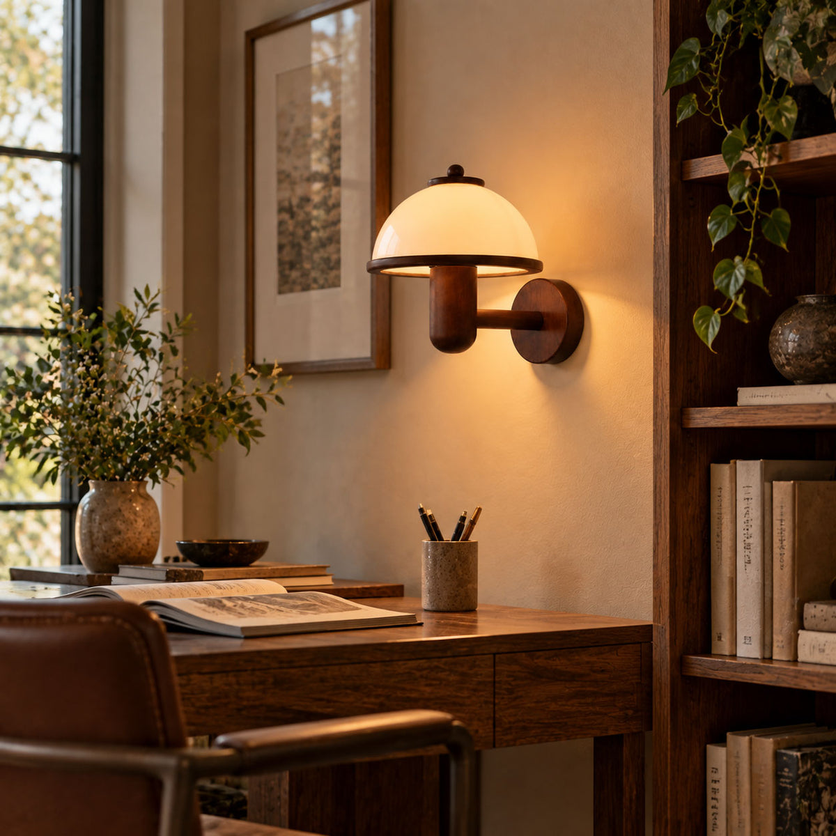 Seren Mushroom Wall Lamp