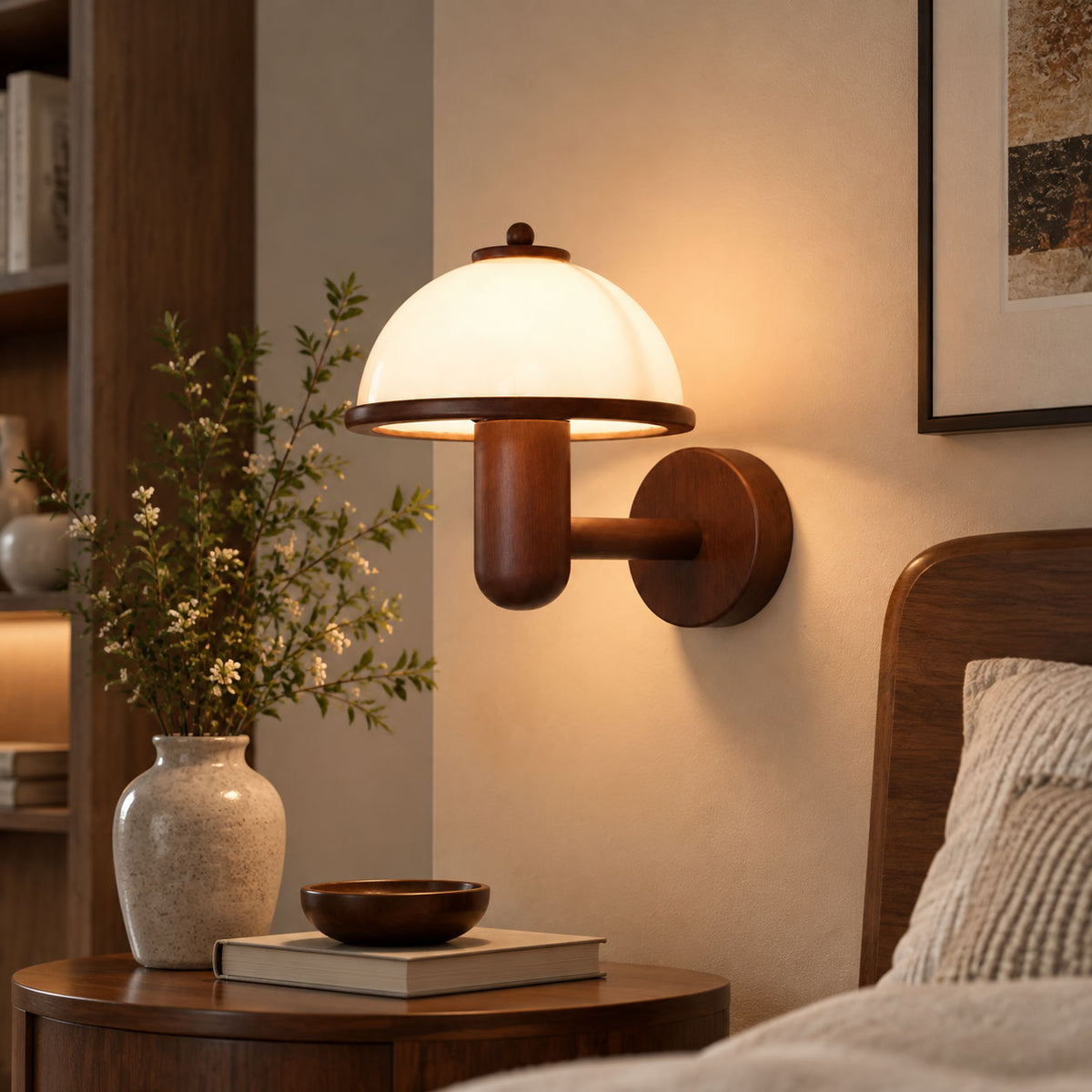 Seren Mushroom Wall Lamp