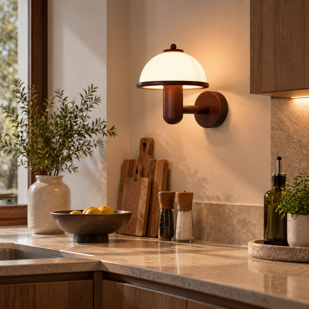 Seren Mushroom Wall Lamp