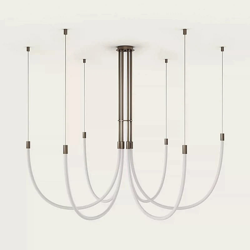Serpentine Halo Chandelier