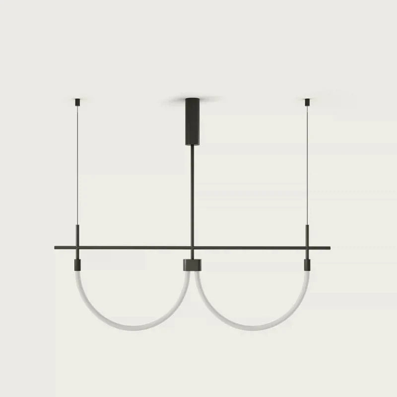 Serpentine Halo Chandelier