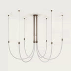 Serpentine Halo Chandelier