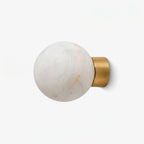 Sferanne Alabaster Sphere Wall Sconce