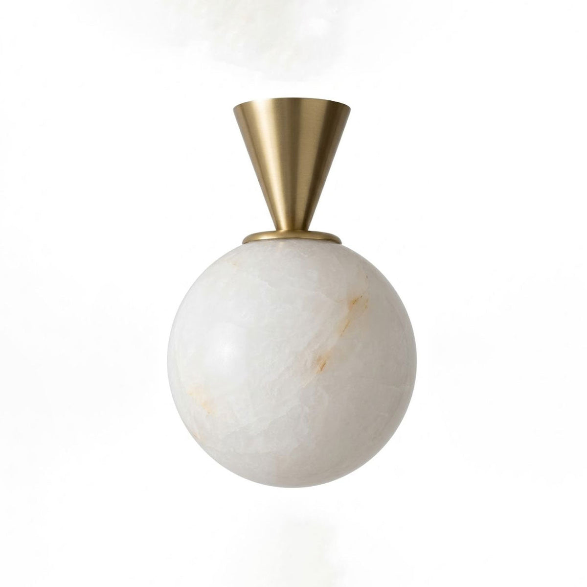Sferanne Alabaster Sphere Ceiling Light