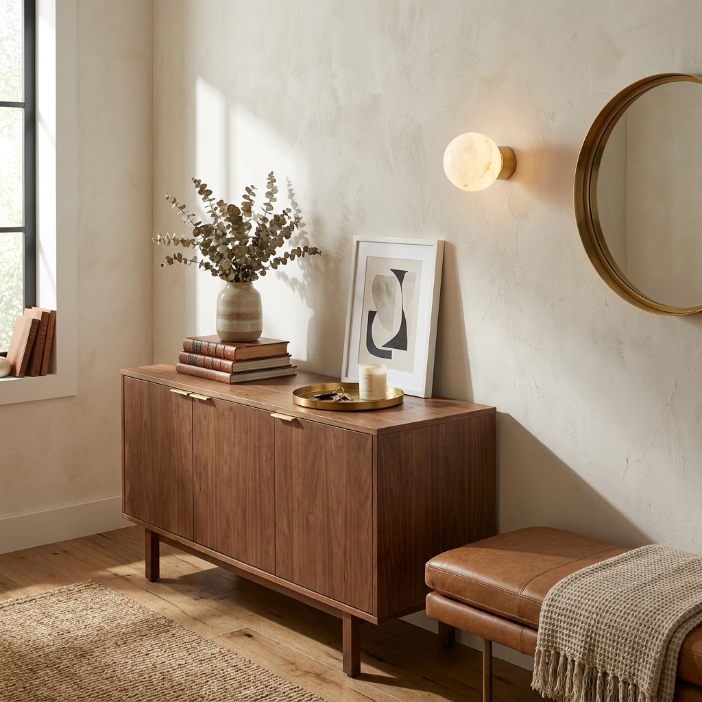 Sferanne Alabaster Sphere Wall Sconce