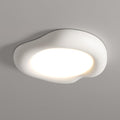 Shaped Apple Ceiling Lamp ∅ 19.7″ x H 3.5″ / Dia 50cm x H 9cm / White / Three-color changing light Ceiling lamp