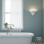 Pleated Shell Wall Light